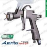 پيستوله (رنگپاش)  آئوريتا  HVLP-MP-400  - سه تنظيم - حرفه اي كاسه رو پلاستيكي 600cc